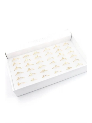 36lı Harf Yüzük - Altın