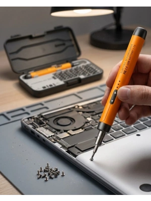 ® 3.7V Li Pil Elektrikli Tornavida Seti 1100 Devir Hassas Onarım Aleti