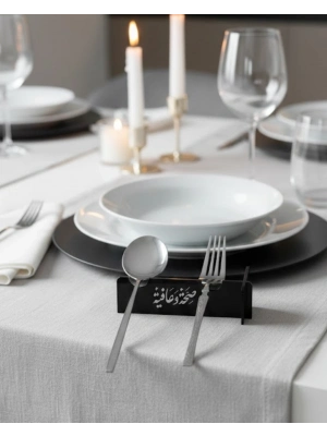 ® 3D Özel Baskı 6’lı Kaşık Çatal Servis Standı Masa Üstü Düzenleyici