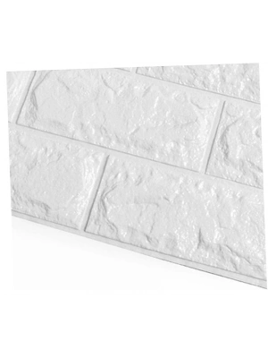 3D Tuğla Desenli Kendinden Yapışkanlı Duvar Paneli 58x38 cm