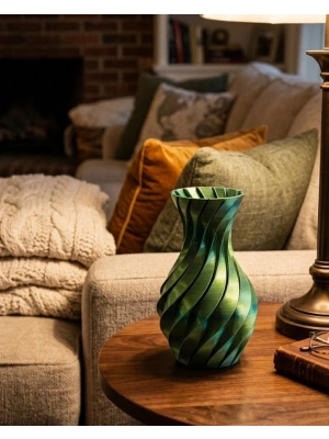 3D ÜRÜN SPİRAL VAZO