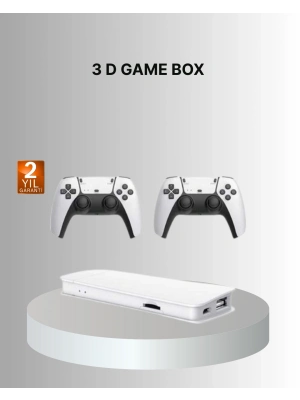 3D ve 4K Görüntü Kaliteli Çok lu Retro Oyun Konsolu