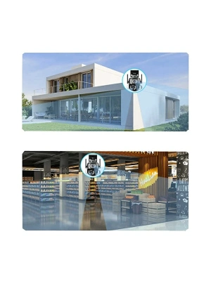 3MP + 3MP Wi-Fi IP TF Kart Girişli Optik Zoom Kamera