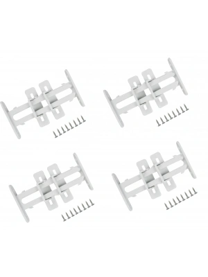 4 Adet Bebek Çocuk Koruma Kilidi - Dolap Çekmece Kilidi Sürgülü Kilit