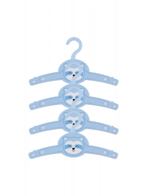 4 Adet Funny Çocuk Elbise Askısı