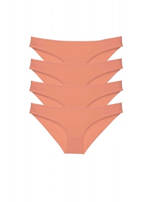 4 adet Süper Eko Set Likralı Kadın Slip Külot Pudra