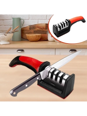 ®   4 Aşamaları Kaymaz Taban Hızlı Bıçak Makas Bileme Aracı