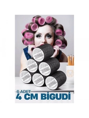 4 Cm Bigudi 6 lı Paket