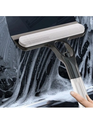 4 in 1 Spreyli Çek Çekli Camsil ve Fırça Aparatı