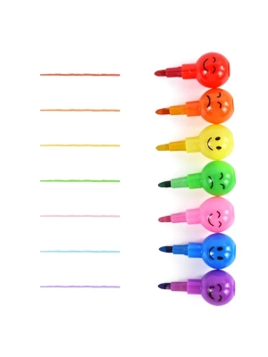 4lü Emojili Yumurtlayan Boya Kalemi Seti