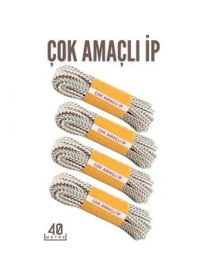 40 Metre Çok Amaçlı Hamak İpi