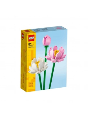 40647 iconic Botanical Collection Lotus Çiçekleri 220 parça +8 yaş