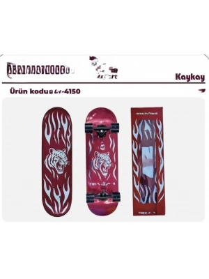 4150 BORDO MAVİ KAYKAY