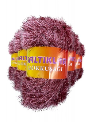 5 Adet Gökkuşağı El Örgü İpi Yünü 28