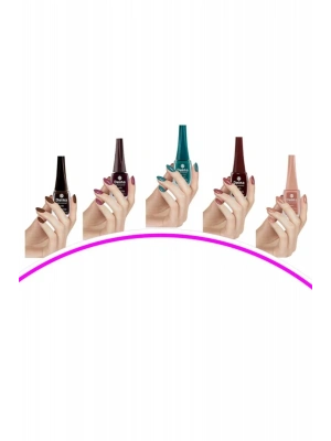 5 Adet Keratinli Besleyici Oje 14 ml SET10