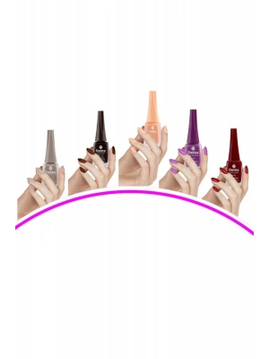 5 Adet Keratinli Besleyici Oje 14 ml SET4