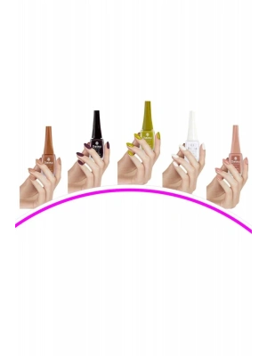 5 Adet Keratinli Besleyici Oje 14 ml SET9