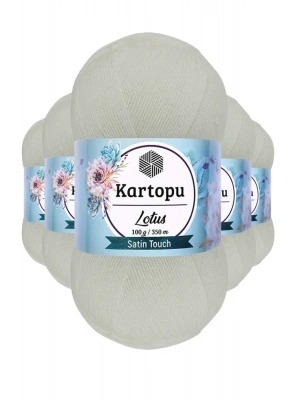 5 Adet Lotus Bikini Büstiyer Bluz Örgü İpi  K010 Beyaz