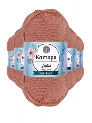 5 Adet Lotus Bikini Büstiyer Bluz Örgü İpi  K103 Pişmiş Ayva