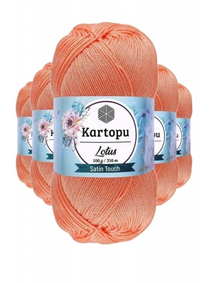 5 Adet Lotus Bikini Büstiyer Bluz Örgü İpi  K218 Somon