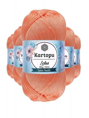 5 Adet Lotus Bikini Büstiyer Bluz Örgü İpi  K218 Somon