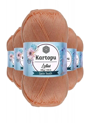 5 Adet Lotus Bikini Büstiyer Bluz Örgü İpi  K277 Şeftali