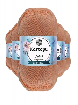 5 Adet Lotus Bikini Büstiyer Bluz Örgü İpi  K277 Şeftali