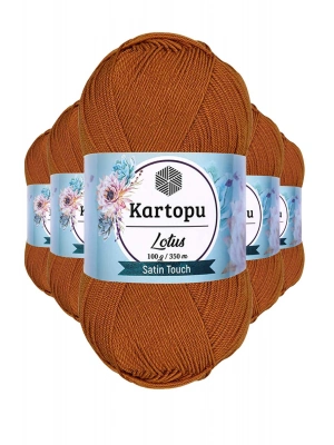 5 Adet Lotus Bikini Büstiyer Bluz Örgü İpi  K302 Tarçın