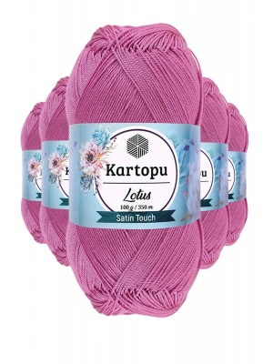 5 Adet Lotus Bikini Büstiyer Bluz Örgü İpi  K775 Leylak