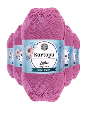 5 Adet Lotus Bikini Büstiyer Bluz Örgü İpi  K775 Leylak