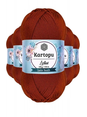 5 Adet Lotus Bikini Büstiyer Bluz Örgü İpi  K834 Taba