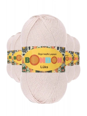 5 Adet Lüks Patik İpi Yünü Pudra 98405