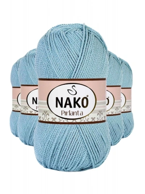 5 Adet Pırlanta Amigurumi El Örgü İpi Yünü Azur 10482