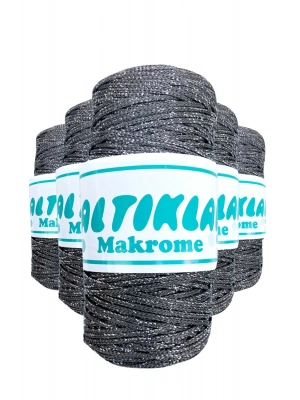 5 Adet Polyester Simli Makrome İpi S-420