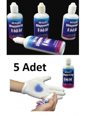5 Adet Sihirli Şaka Mürekkebi
