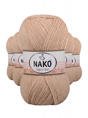 5 Adet Süper İnci El Örgü İpi 100 gr Deve Tüyü 219