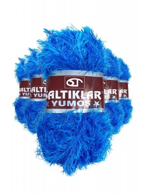 5 Adet Yumoş Sakallı El Örgü Ipi Yünü 03