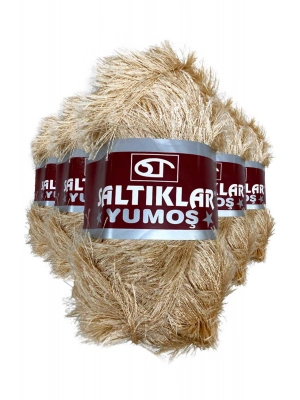 5 Adet Yumoş Sakallı El Örgü Ipi Yünü 100