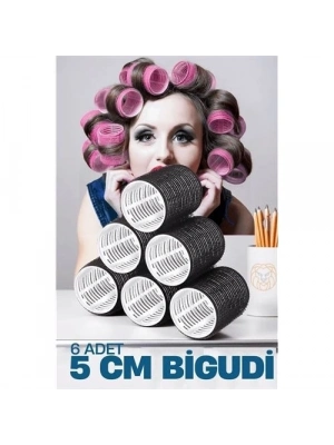 5 Cm Bigudi 6 li Paket