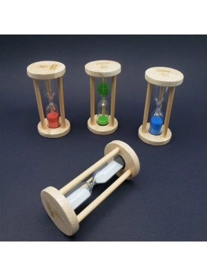 5 Dakikalık Ahşap Kum Saati