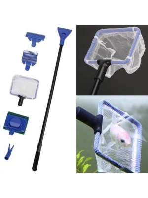 5i 1 Arada Akvaryum Tankı Temizleme Seti