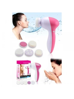 5 iN 1 Pilli Yüz Temizleme,Masaj ve Peeling Fırça seti