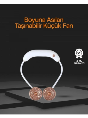 5 Kanatlı Sessiz Mini Fan 3 Vitesli Katlanabilir Asılabilir