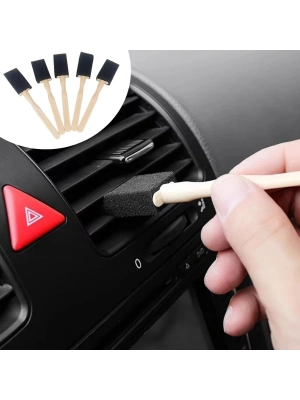 ®  5li Araba Havalandırma Temizleme Fırçaları Klima Çıkışları,Toz Alma&Otomobil İçi Detaylı Mini Temizlik Aparatları