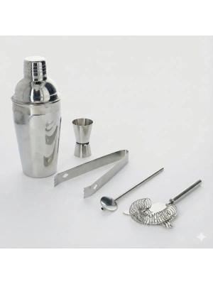 5 Parça Kokteyl Hazırlama Seti 550 Ml