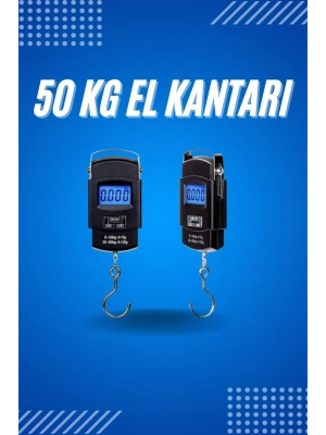 ® 50 Kg Dijital El Terazisi Cep Tartısı El Kantarı Terazi