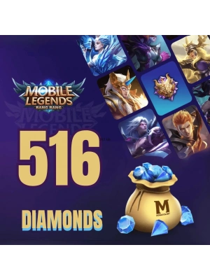 516 Diamantes MLBB (Brasil)
