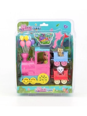 ® 53822 TRENLİ BALONLU MİNİ BEBEK