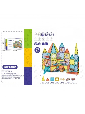 5,5CM  Bloklar 77 Parça