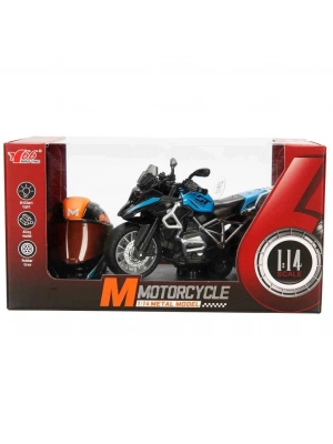 ® 5834 MOTOSİKLET 1 14 KASKLI FİGÜR PB 3R SES IŞIK